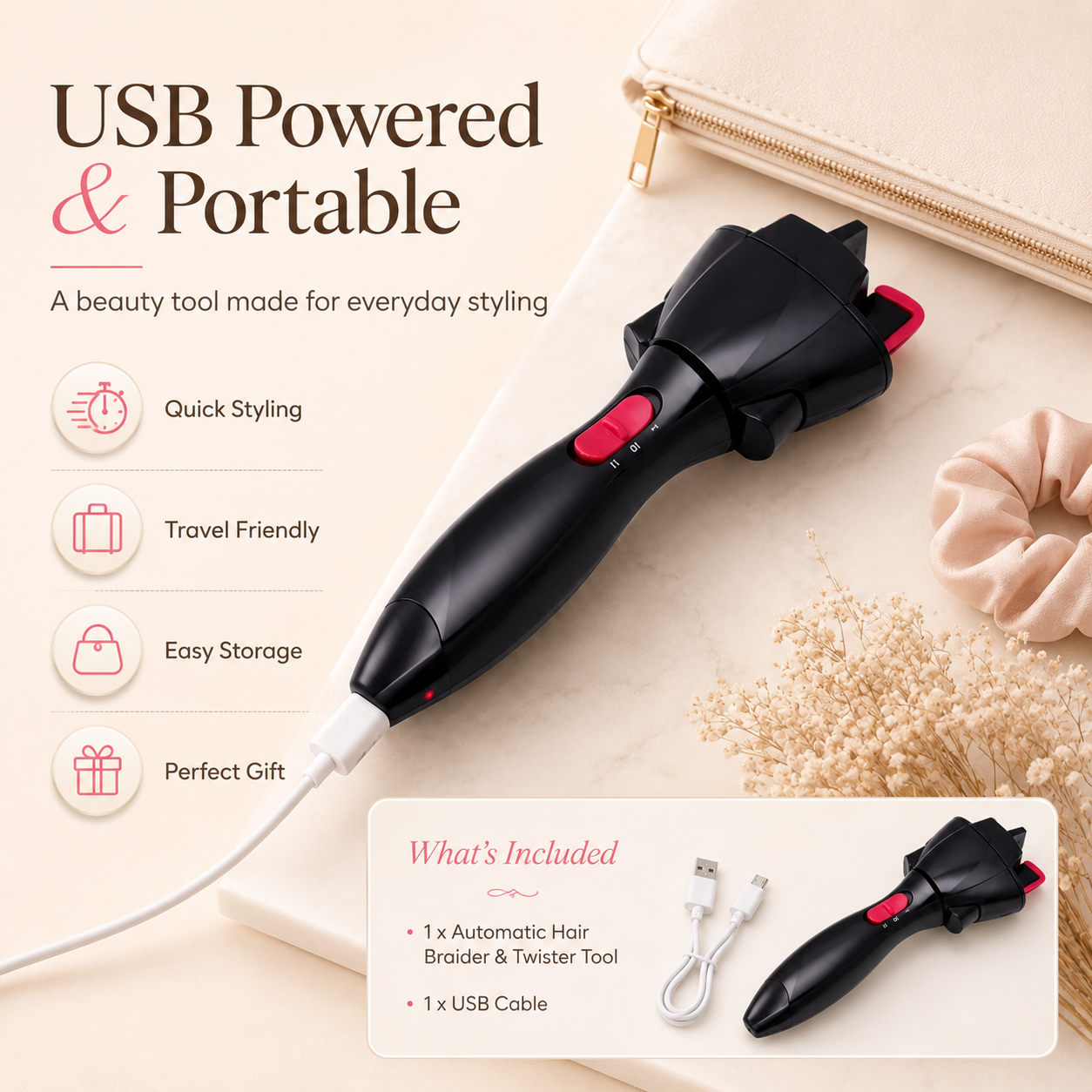 Automatic Hair Braider & Twister Tool