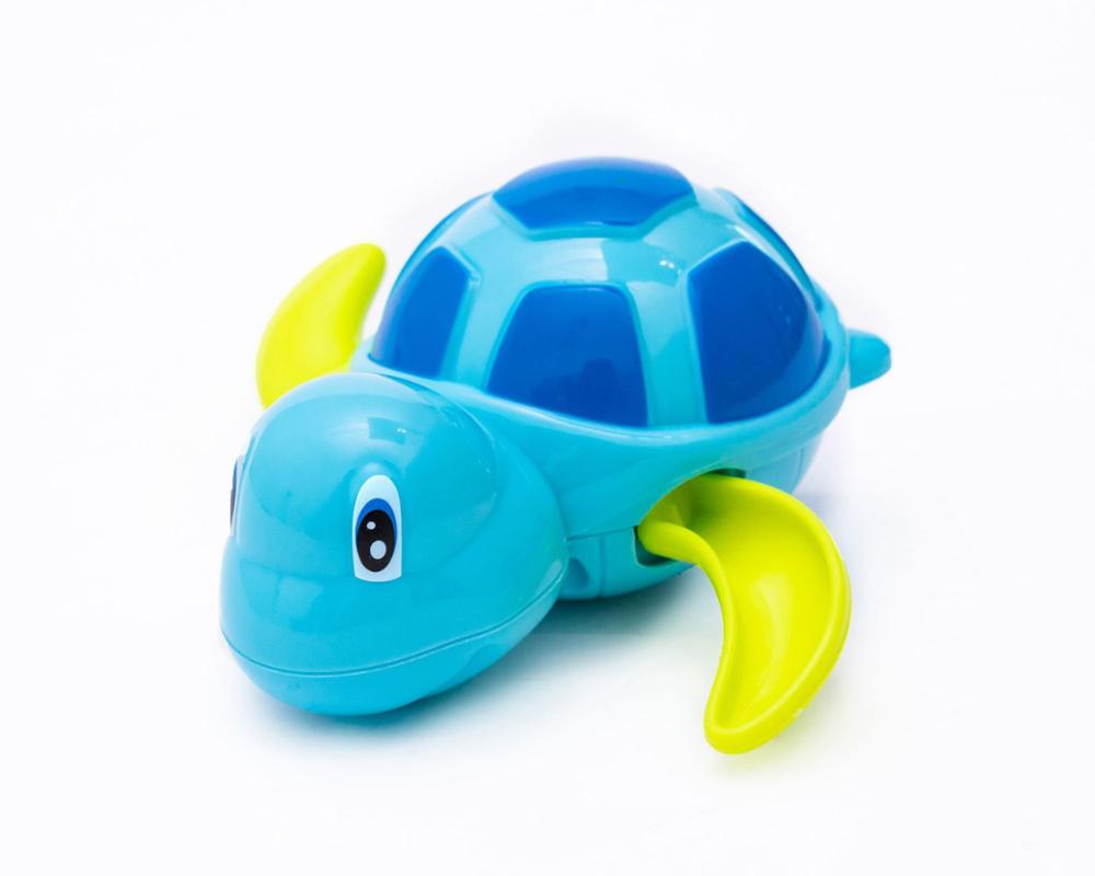 PaddlePal™ Wind-Up Swimming Turtle Bath Toy – Battery-Free Water Fun for Kids